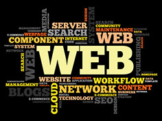 Picture of Web Design Cloud with web design jargon